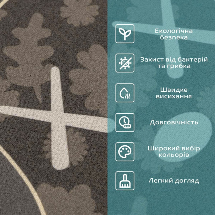 Влагопоглощающий коврик 38х58х3мм (D) SW-00001568