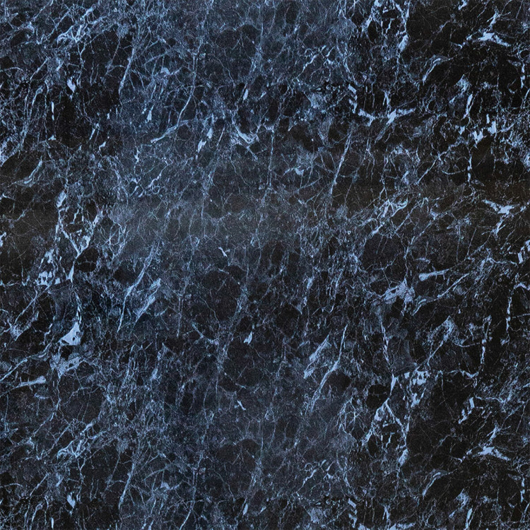 Декоративна ПВХ плита чорний мармур 600*600*3mm SW-00001625
