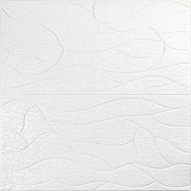 Панель 3D 690х700х5мм Білий SW-00001948
