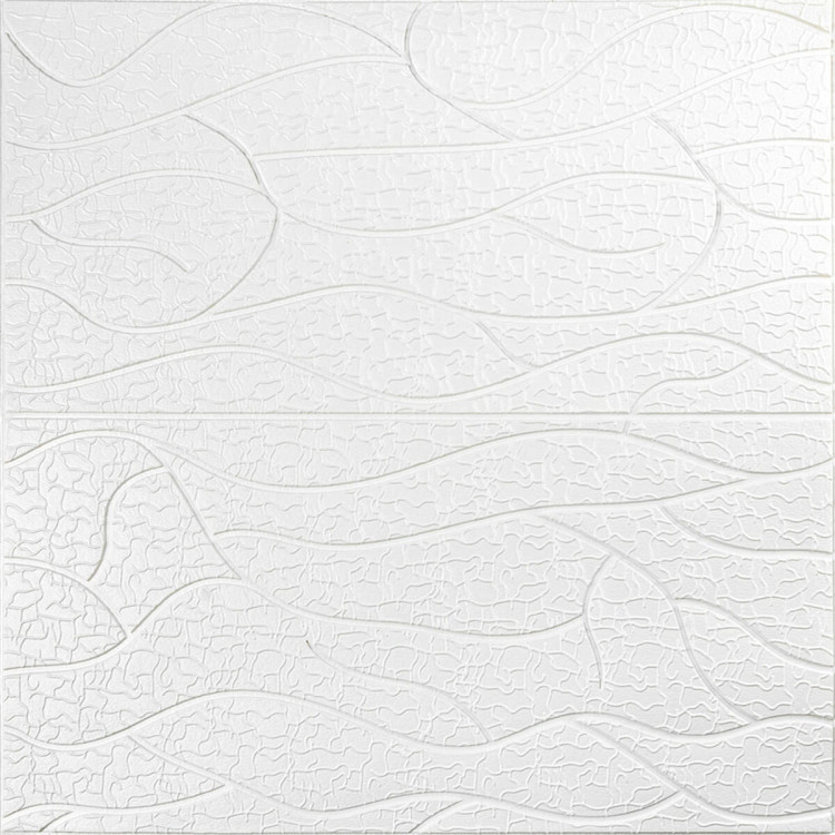 Панель 3D 690х700х5мм Білий SW-00001948