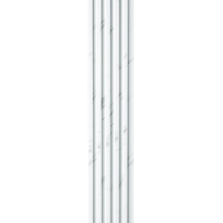 Рейка декоративна PS 2900х115х12мм Білий мармур SW-00002134