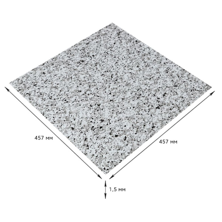 Самоклеюча LVT плитка 457х457х1.5мм (D) SW-00002464