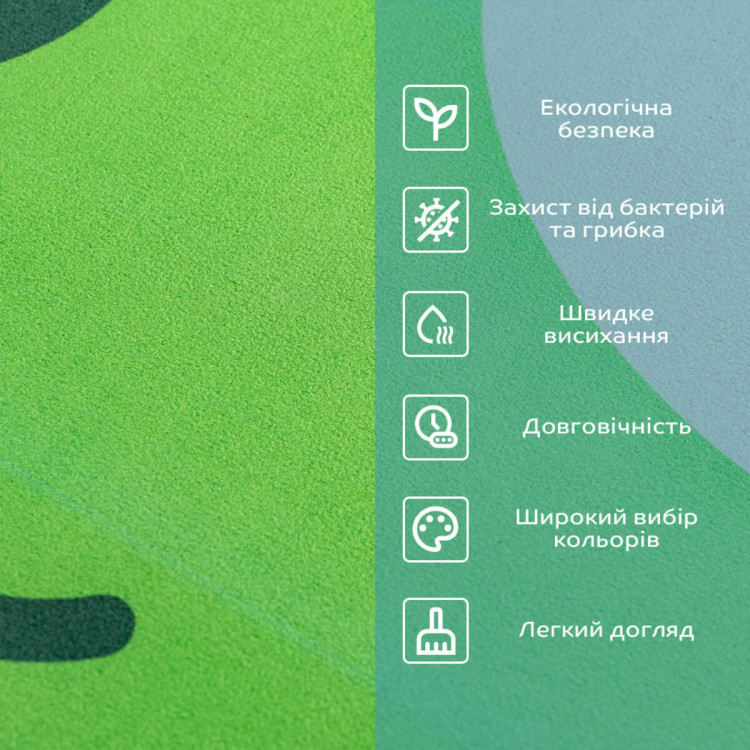 Вологопоглинаючий килимок 400х600х3мм Жабка SW-00002560