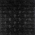 3D панель самоклеюча 700х770х5мм цегла Чорний (019-5) SW-00000151
