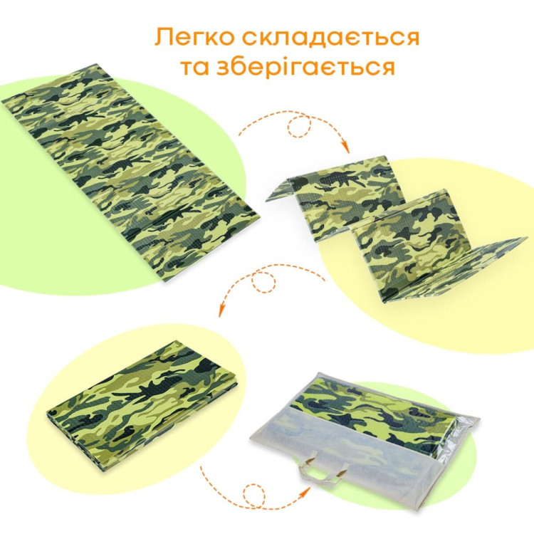 Камуфляжный коврик "Милитари" 200х75х1см SW-00000874